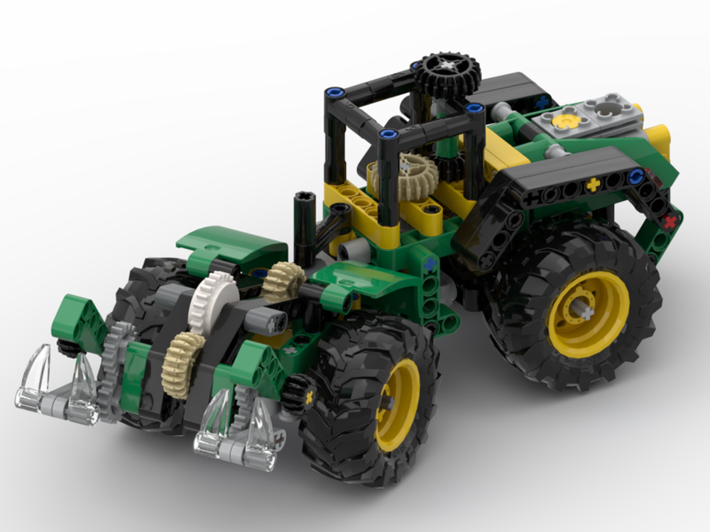 Lego Articulated Log Handler