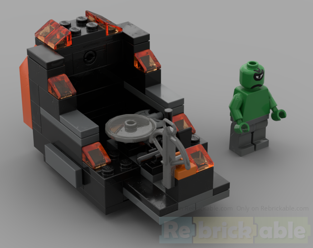 Lego Armory Shuttle With Airlock System