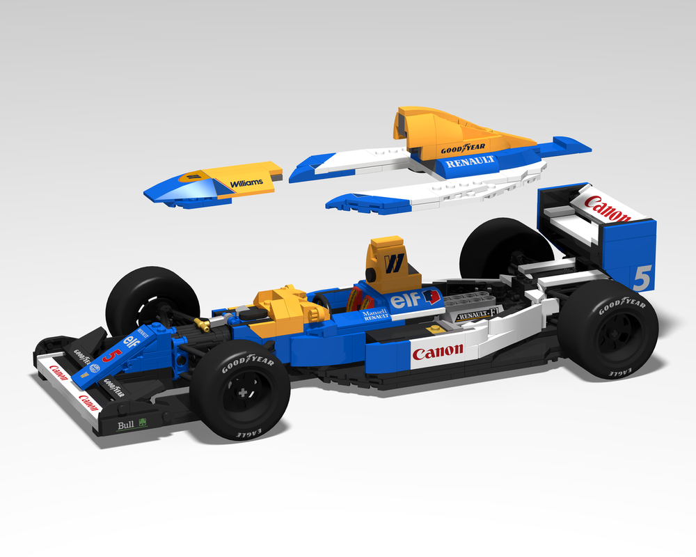 Lego Williams FW14b 10353 Icons super-mod