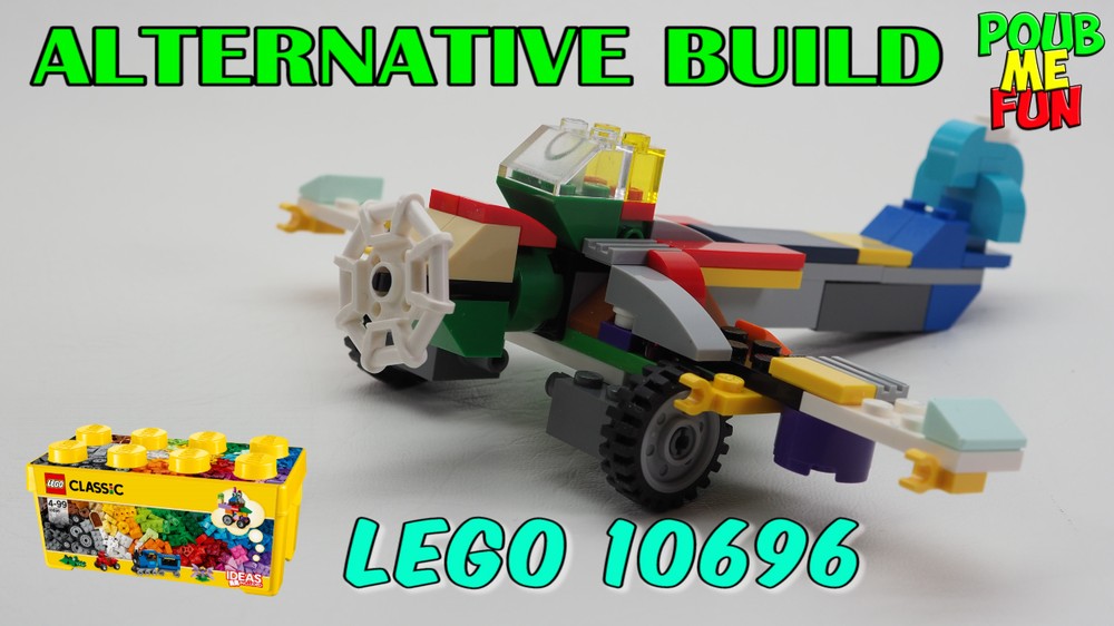 LEGO 10696 | World War II Bomber Aircraft | Alternate Build with tutorial