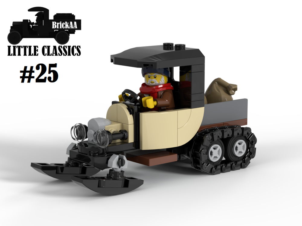 Lego Little classics #25 - Tan snow car