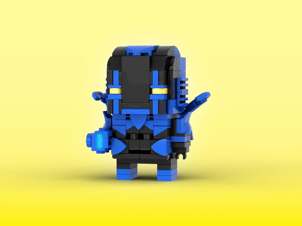 Lego Blue Beetle Brickheadz LEGO MOC - DC