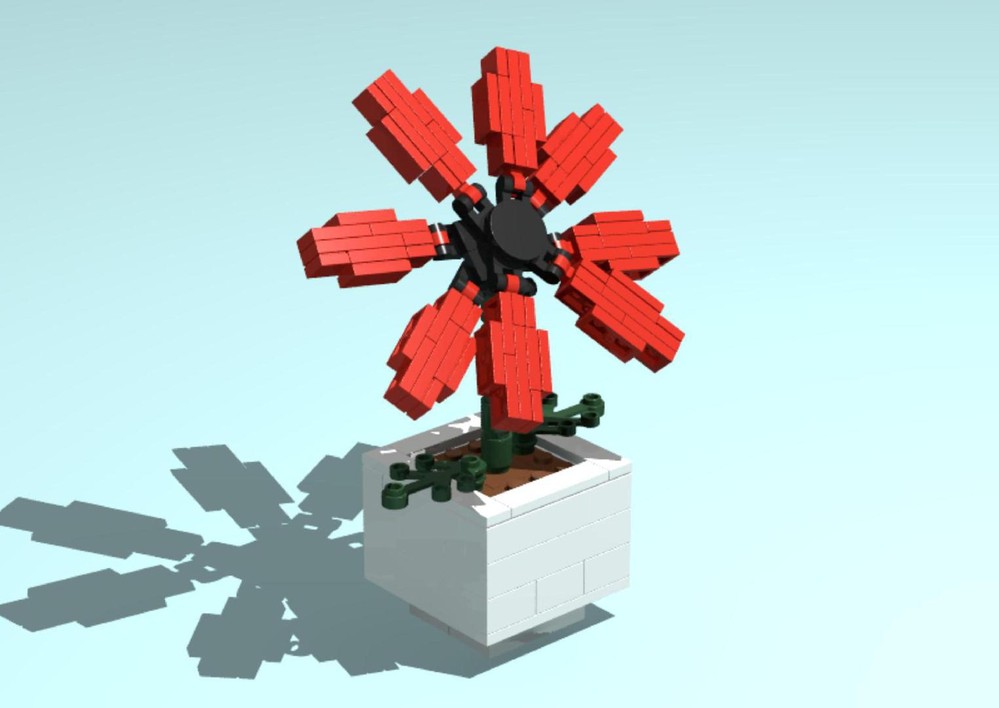 Lego Simple potted flower