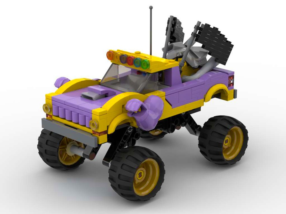 Lego Thanos Monster Truck