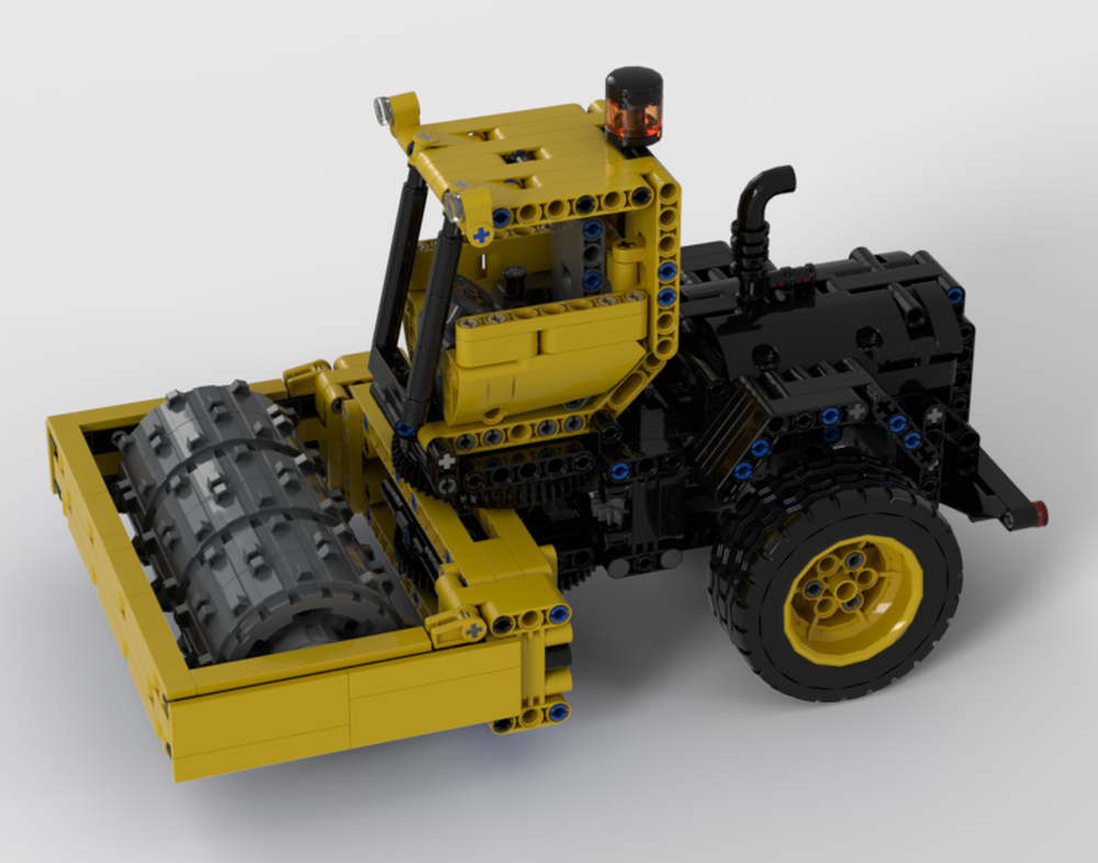 Lego Road Roller / Soil Compactor