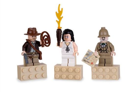 Lego Indiana Jones Magnet Set