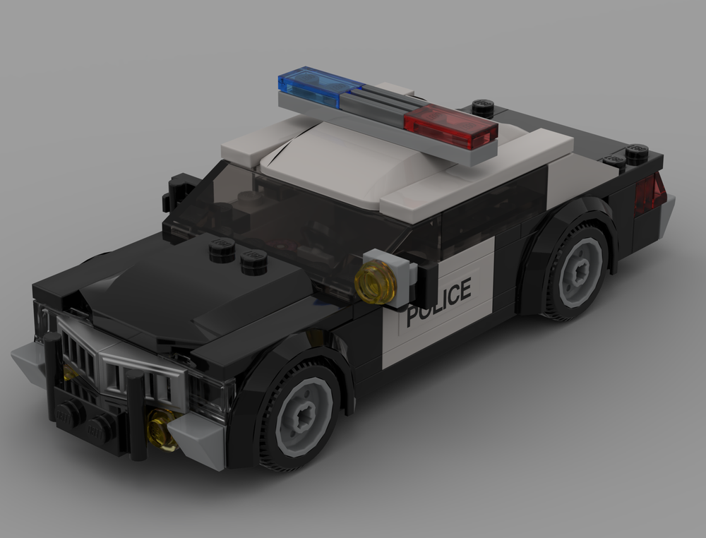 Lego Retro Police Car