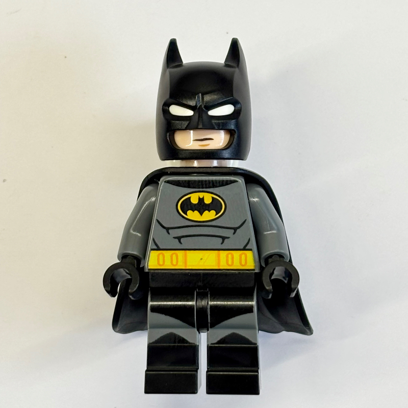 Lego Batman, Dark Bluish Grey Suit, Black Cowl and Cape