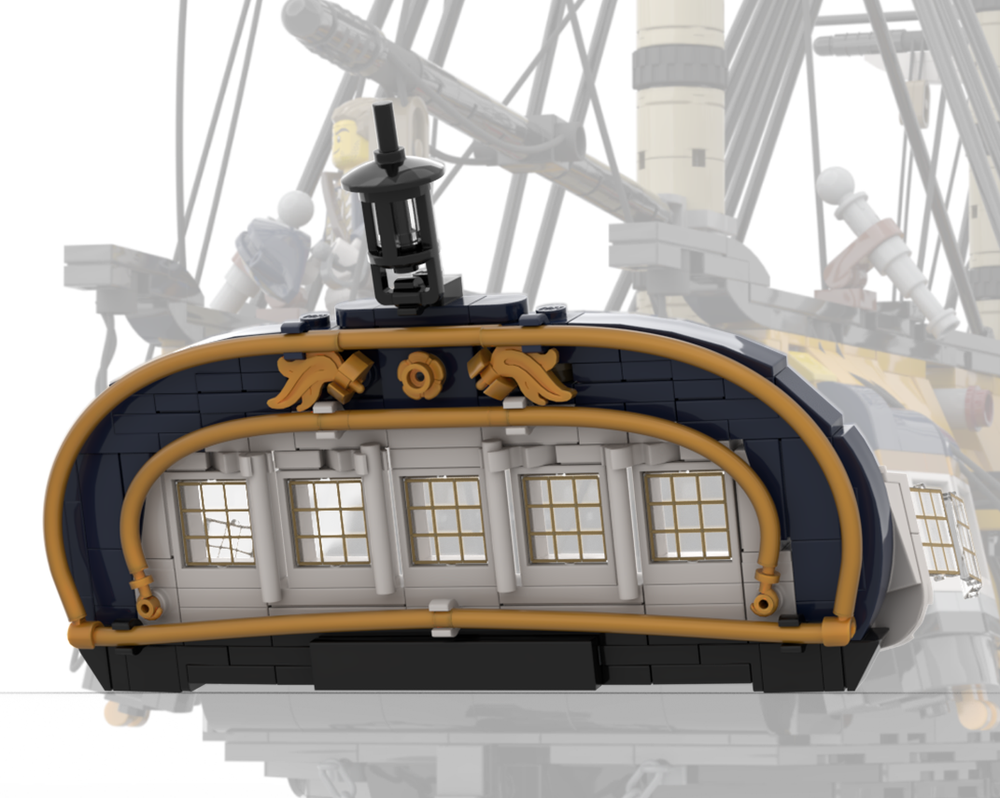 Lego Euryalus Alternate Stern Modification 2