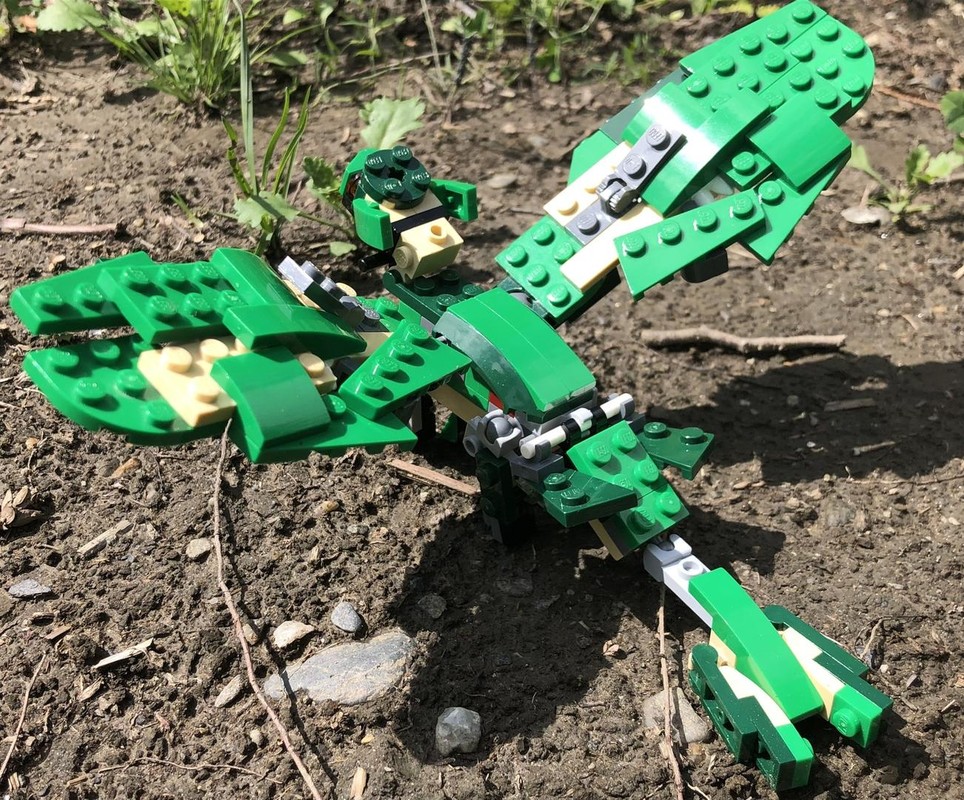 Lego Green Toothless