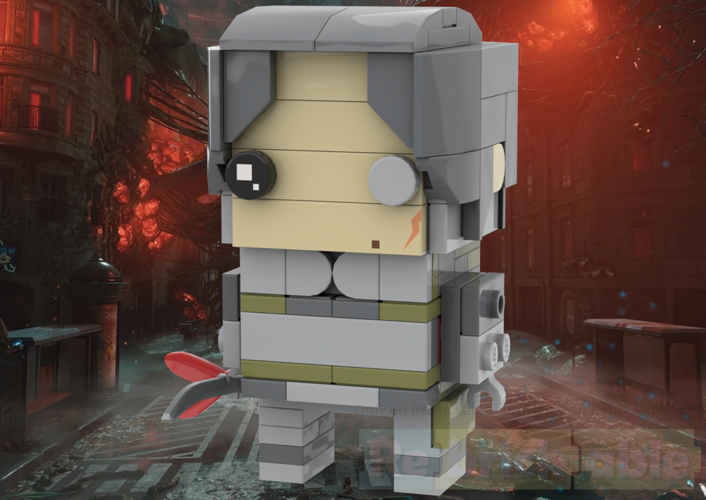 Lego Arthur BrickHead - Warframe