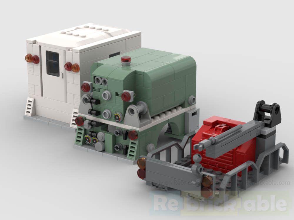 Lego Kenai MT-100 Frame Addons