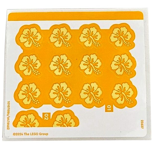 Lego Sticker Sheet for Set 43249-1