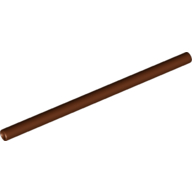 Lego Hose Rigid 3mm D. 7L / 5.6cm / Reddish Brown
