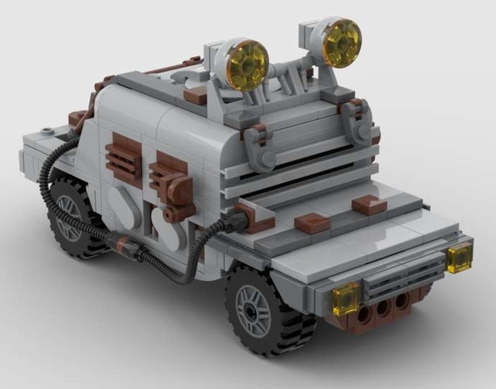 Lego Fallout Tactics Hummer