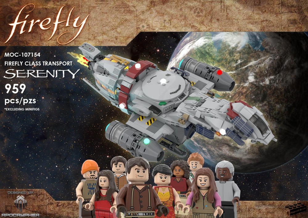 Lego Serenity - Firefly Class Transport