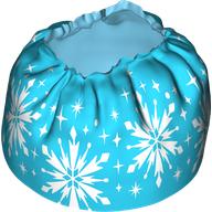 Lego Duplo Skirt with Snowflakes Print