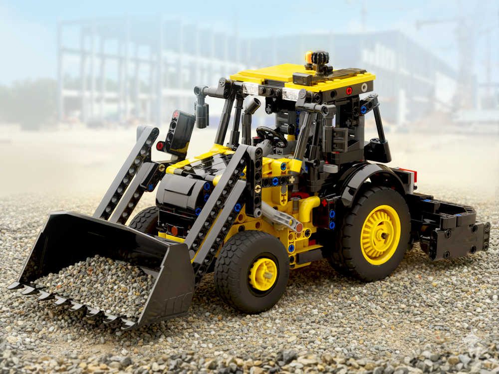 Lego 42209 + 42213 Tractor Loader
