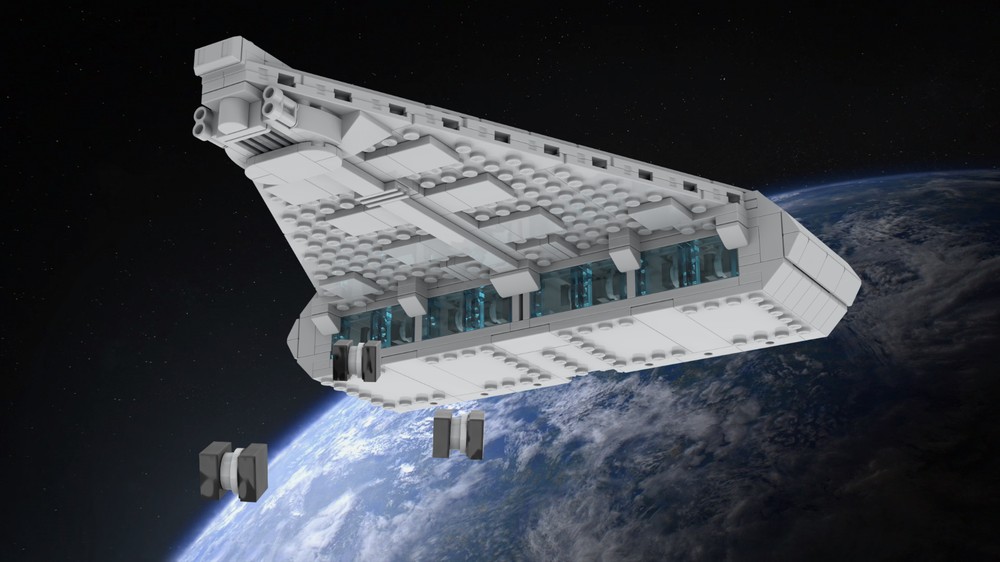 Lego 1:1455 Quasar Fire-class Cruiser-Carrier