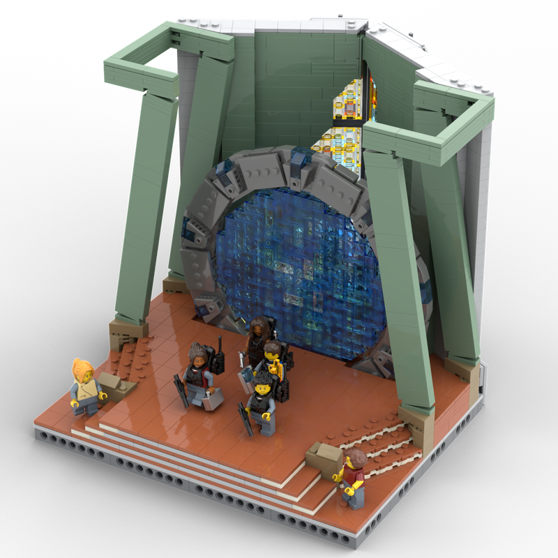 Lego Stargate Atlantis Gateroom
