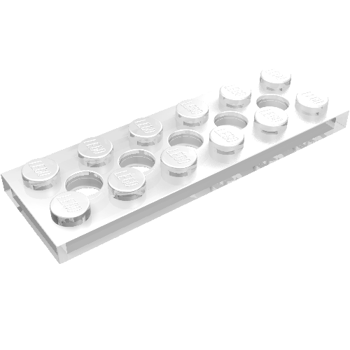 Lego Technic Plate 2 x 6 [5 Holes] / Trans-Clear