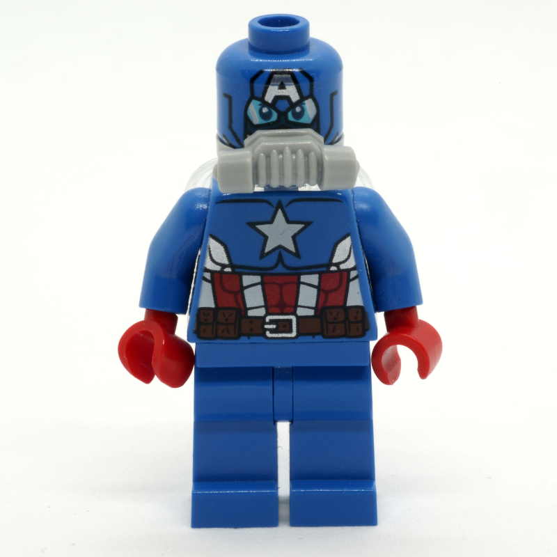 Lego Captain America in Space Suit with Printed Mask