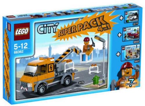 Lego City Super Pack 4 in 1