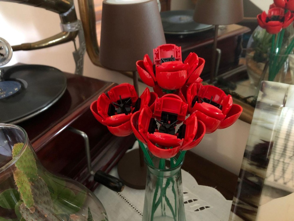 Lego poppies
