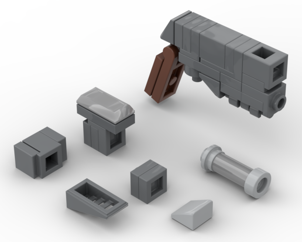 Lego 10mm Pistol (Fallout)