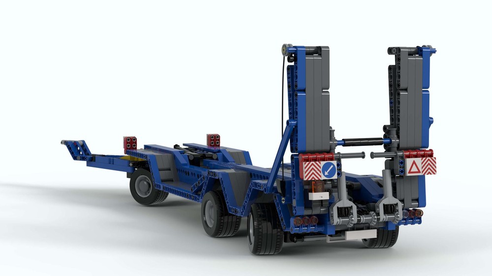 Lego Low Loader Trailer Arocs Scale