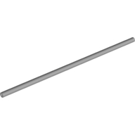 Lego Hose, Pneumatic 4mm D. 19L / 15.2cm / Light Bluish Gray