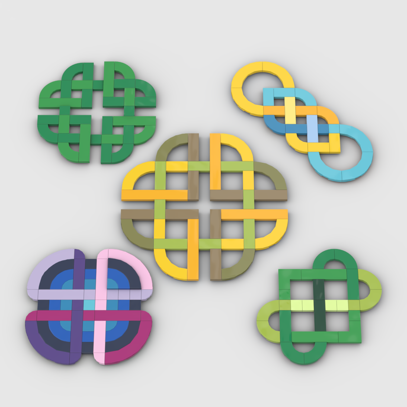 Lego Celtic Knots