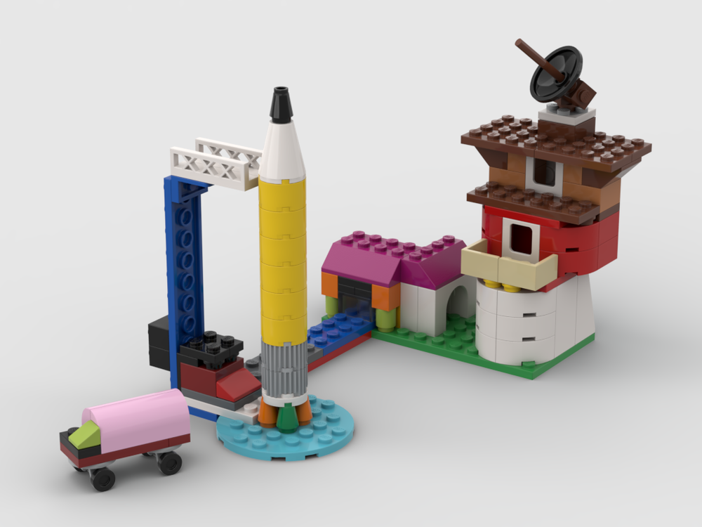 Lego 10692 - Space Rocket Launch
