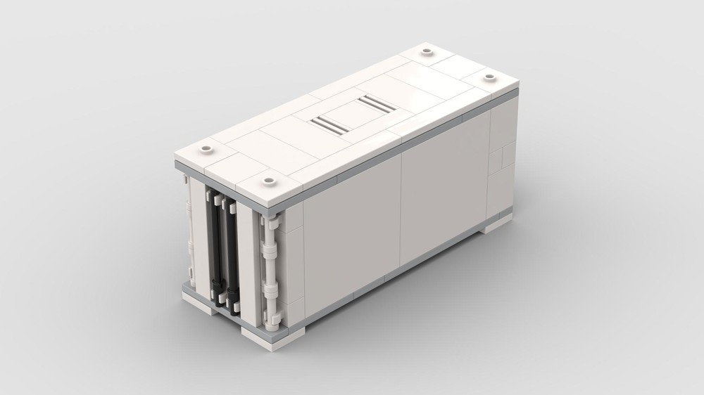Lego 20ft Container with smooth walls
