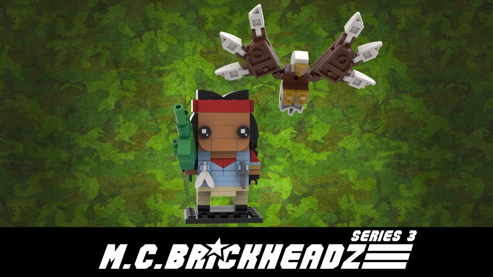 Lego Spirit & Freedom (1984) - M.C.Brickheadz series 3