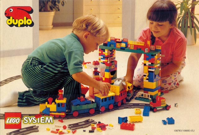 Lego 1993 Medium Duplo / Basic European (108783/108883-EU)