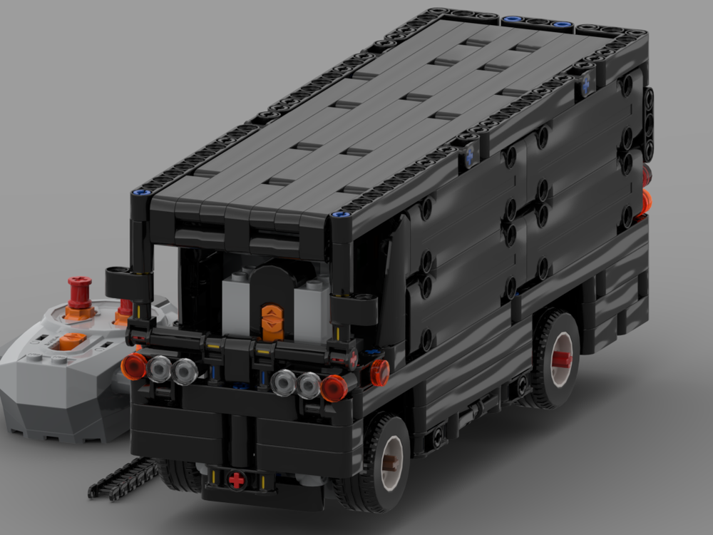 Lego Black bus