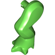 Lego Animal Body Part, Dinosaur, 'Rex' Leg - Left / Bright Green