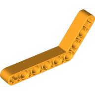 Lego Technic Beam 1 x 9 Bent (6 - 4) Thick / Bright Light Orange