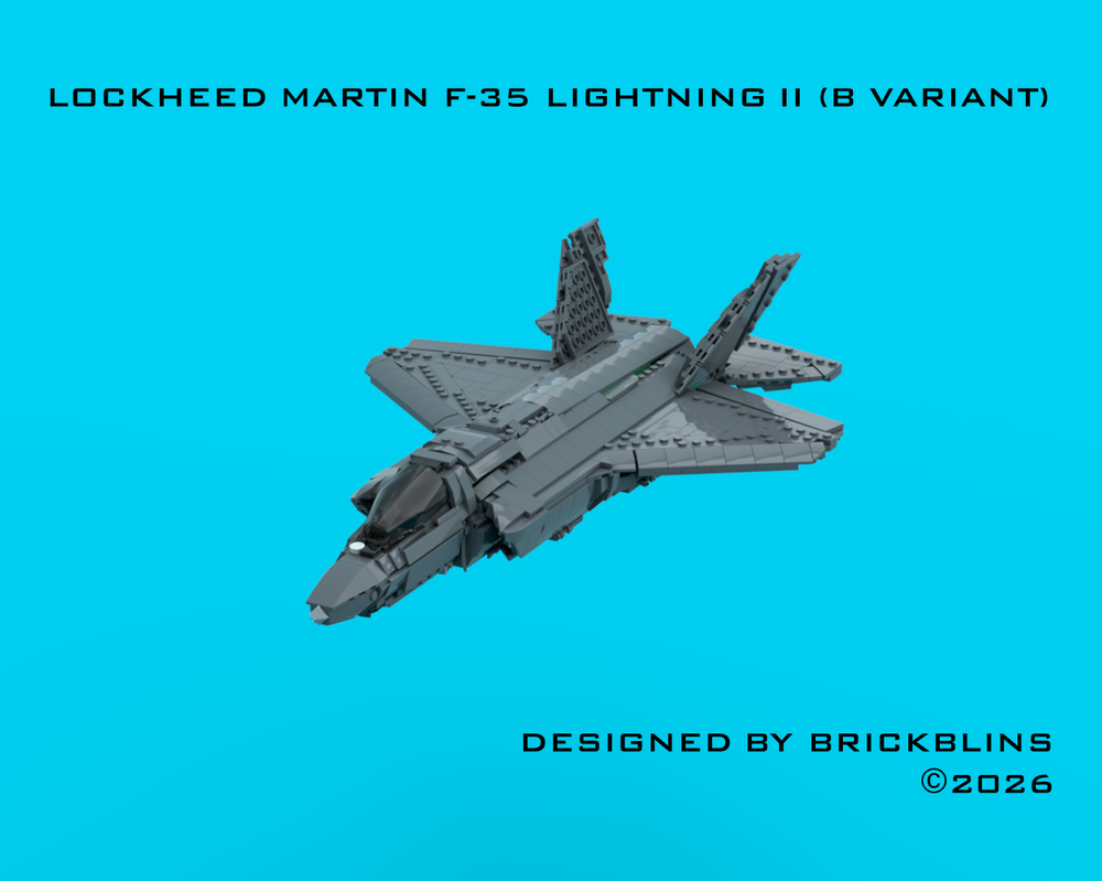 Lego F-35B Lightning II 1:34