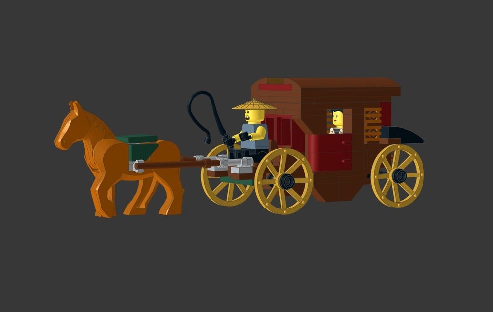 Lego Horse Carriage 1960s