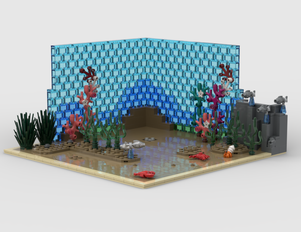 Lego Diorama for Namor’s Throne