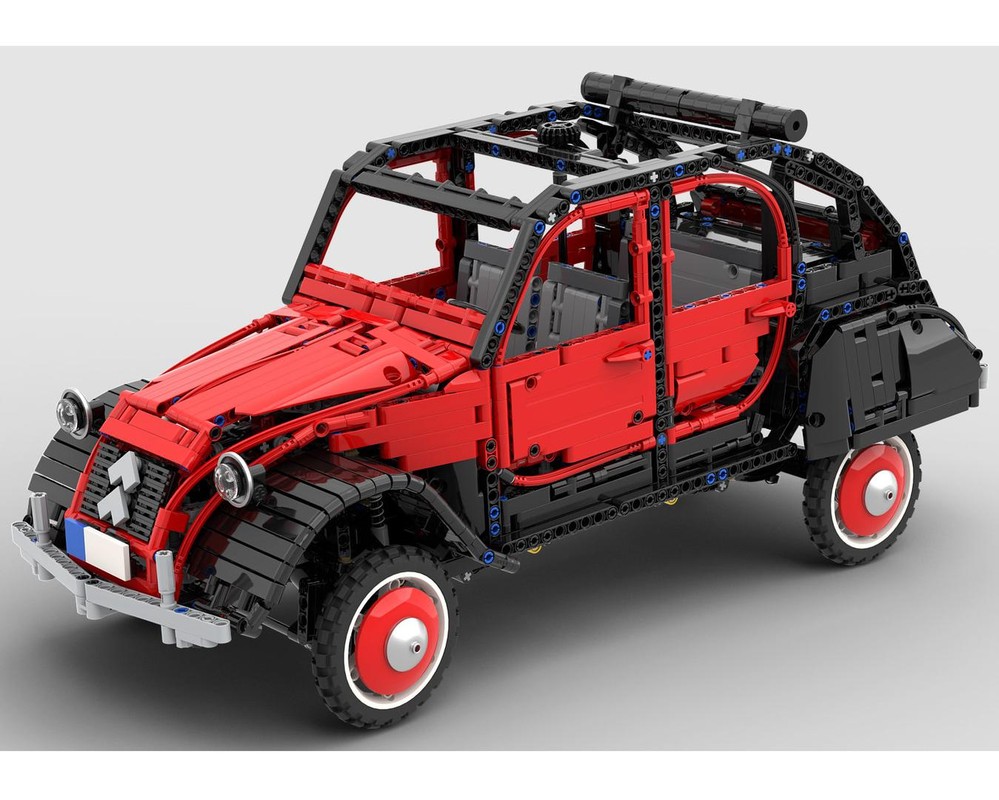 Lego Citroen 2CV Charleston (Enhanced)