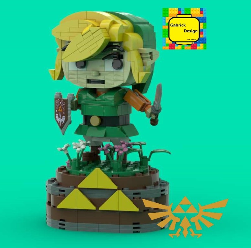 Lego BrickPop Link -The Legend of Zelda-