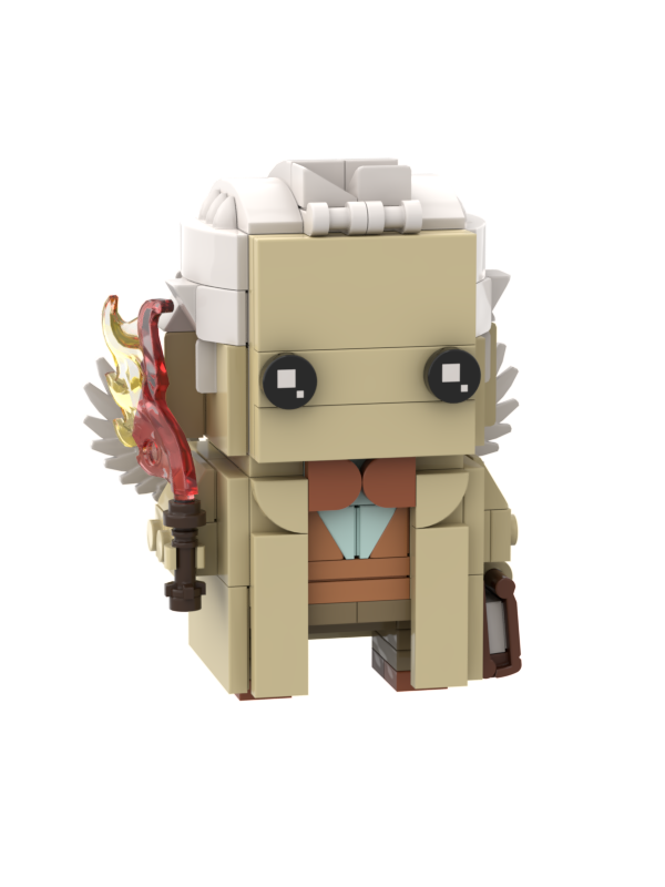 Lego Good Omens Aziraphale brickheadz (updated)