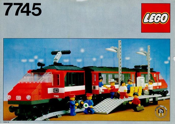 Lego High-Speed City Express Passenger Train