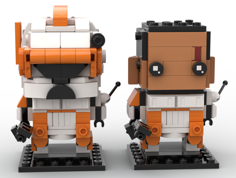 Lego Phase 1 Commander Cody Brickheadz