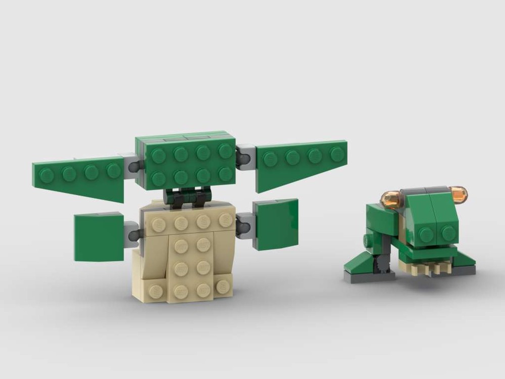 Lego Grogu and his Favorite Snack