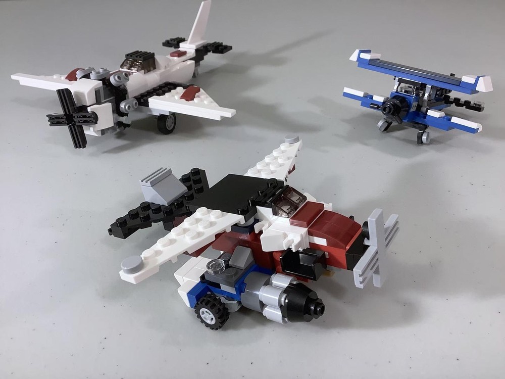 Lego 31091 Seaplane - combi