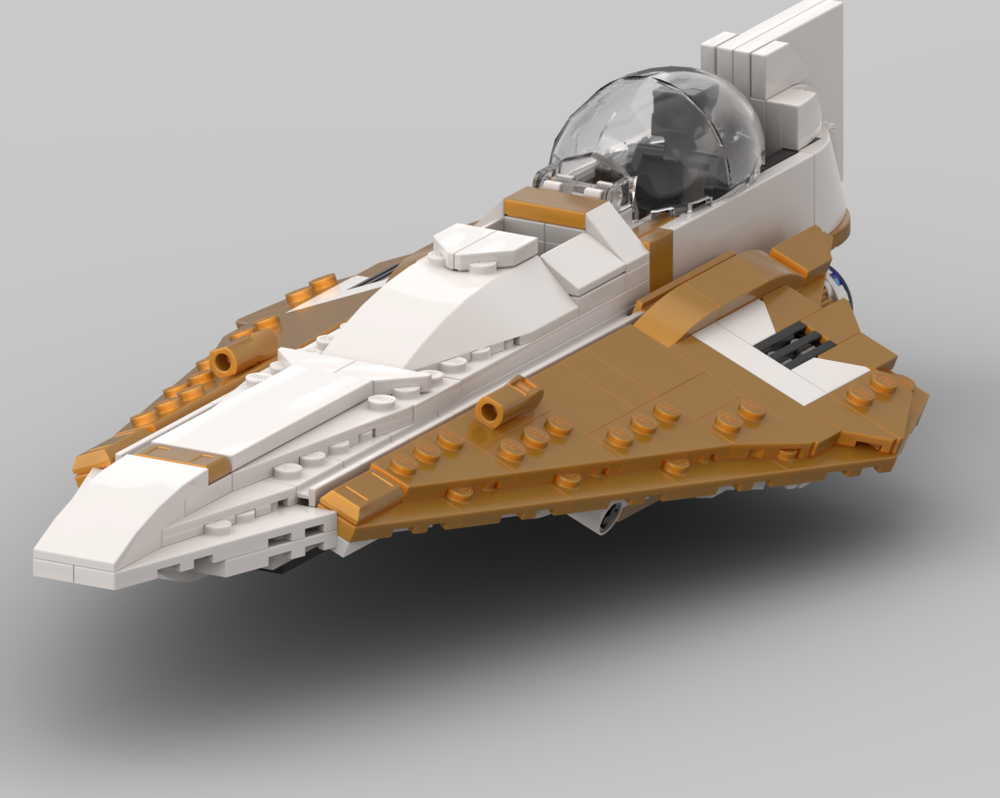 Lego Jocasta Nu's Delta 7-B Starfighter